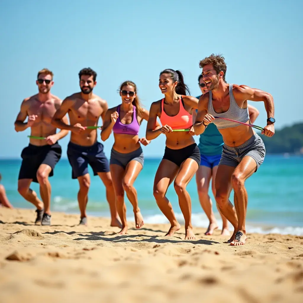 Professional team collaboration